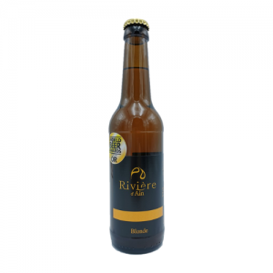 Bière blonde 33cl – Brasserie Rivière d’Ain