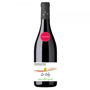 Beaujolais rouge Sans Sulfites ajoutés « Le Soly » 75 cl – Agamy