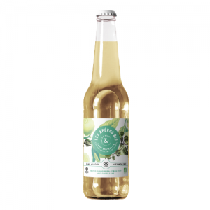 Cocktail Pétillant Bio – sans alcool – “Menthe-Gingembre-Citron Vert” – Pierre & Nico – 27,5CL