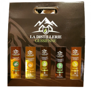Coffret 5 liqueurs 20 cl – La Distillerie Gessienne
