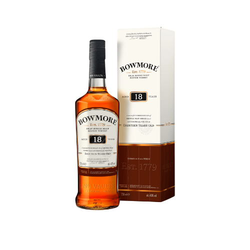 Whisky Ecossais Bowmore 18 ans 43% – 70cl